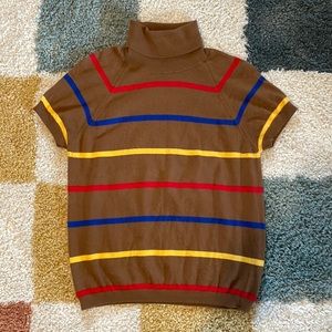 United Colors of Benetton Cashmere-blend Short Sleeve Sweater